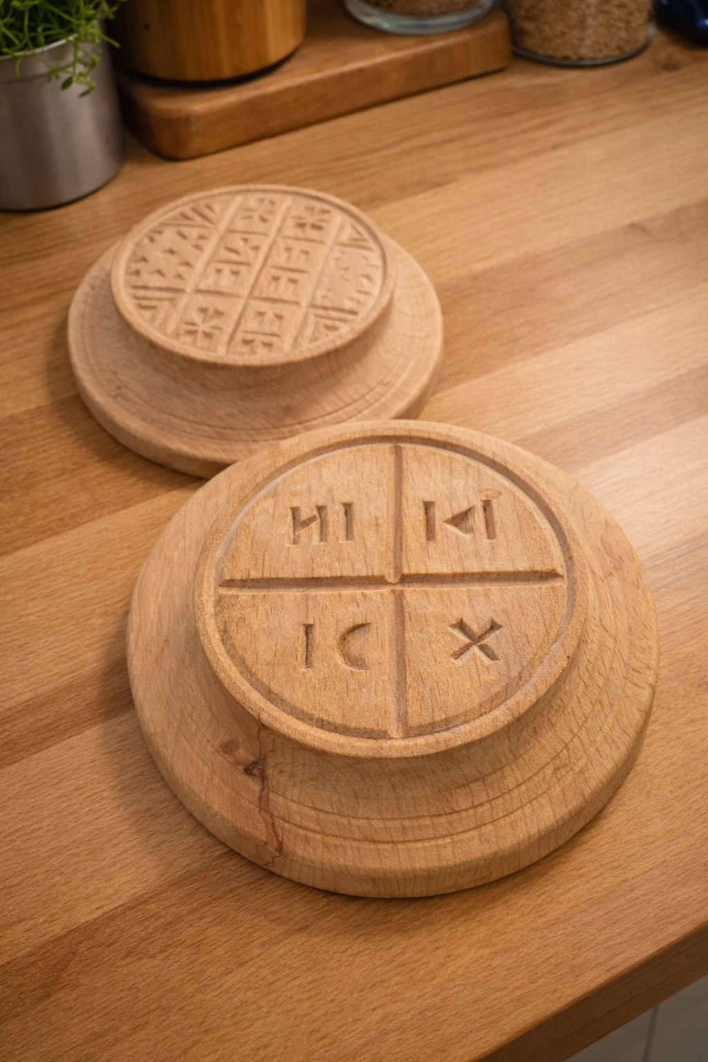 Wooden Bread Stamp /Σφραγίδα προσφόρου
