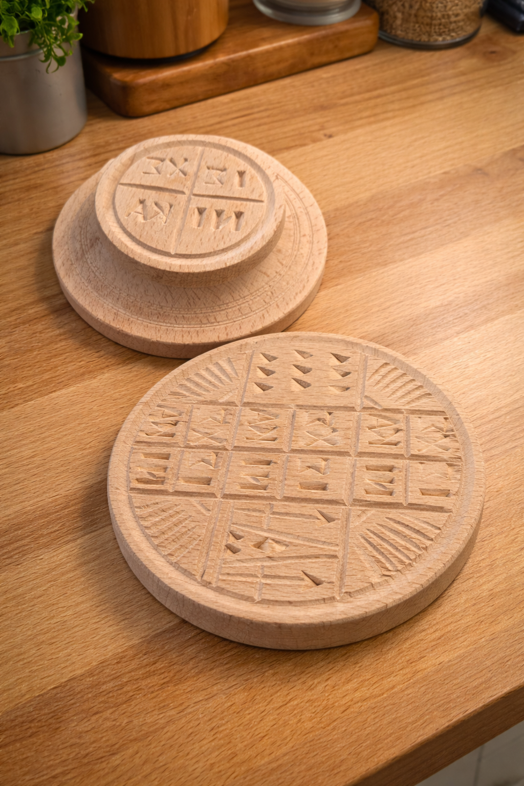 Wooden Bread Stamp /Σφραγίδα προσφόρου