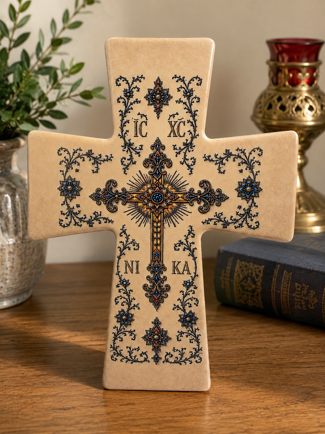Orthodox Decorative Cross – IC XC NIKA ( code 18)