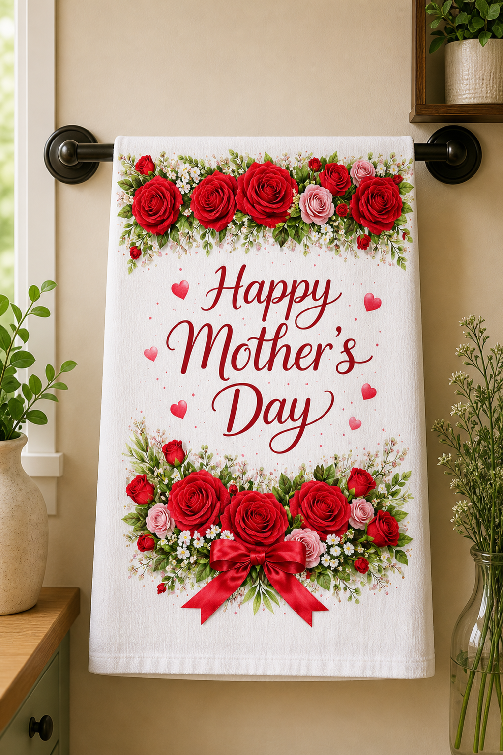 Mother's Day Tea Towels 50x70