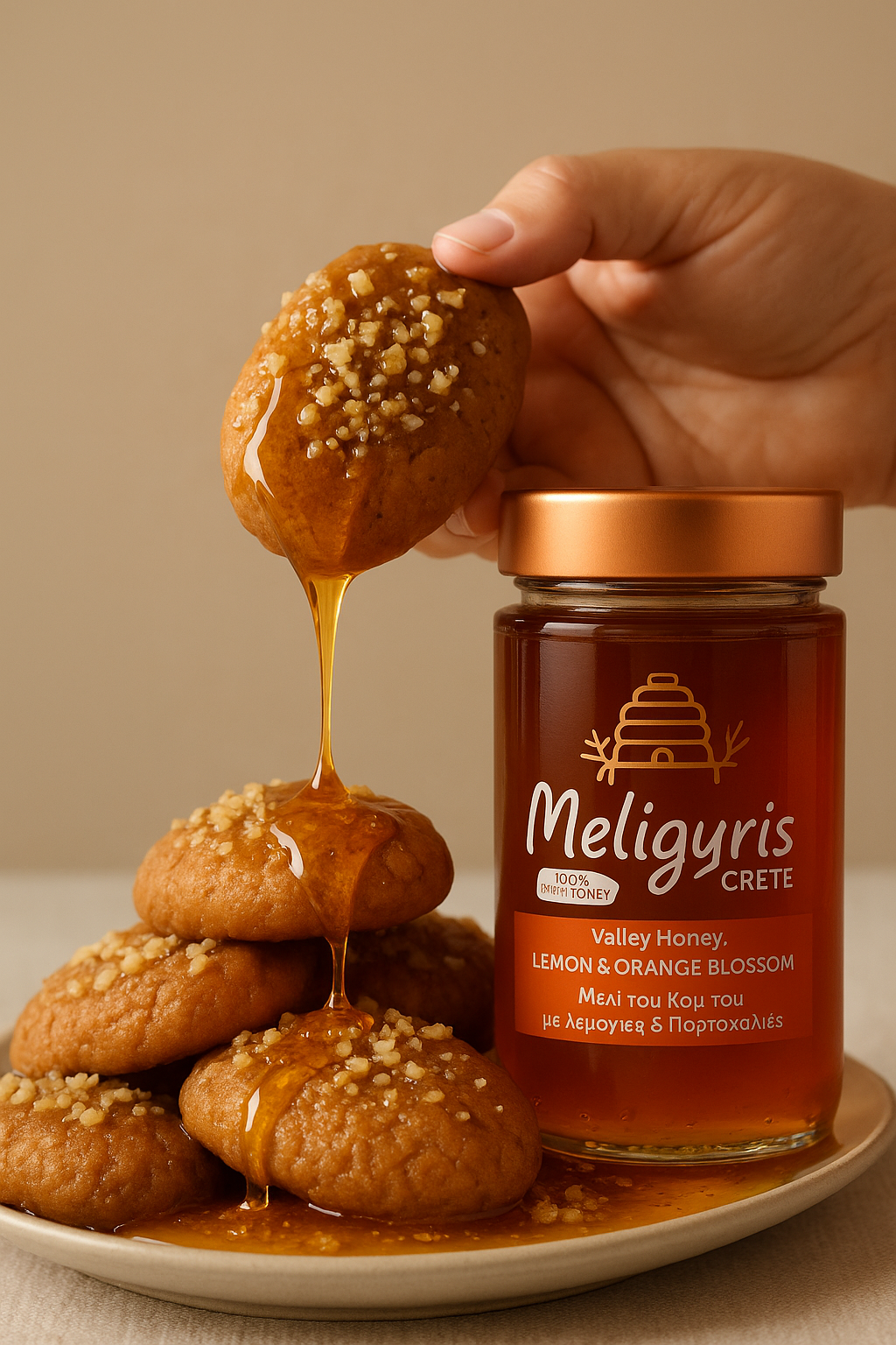 Meligyris  Lemon and Orange Blossom Honey 270g