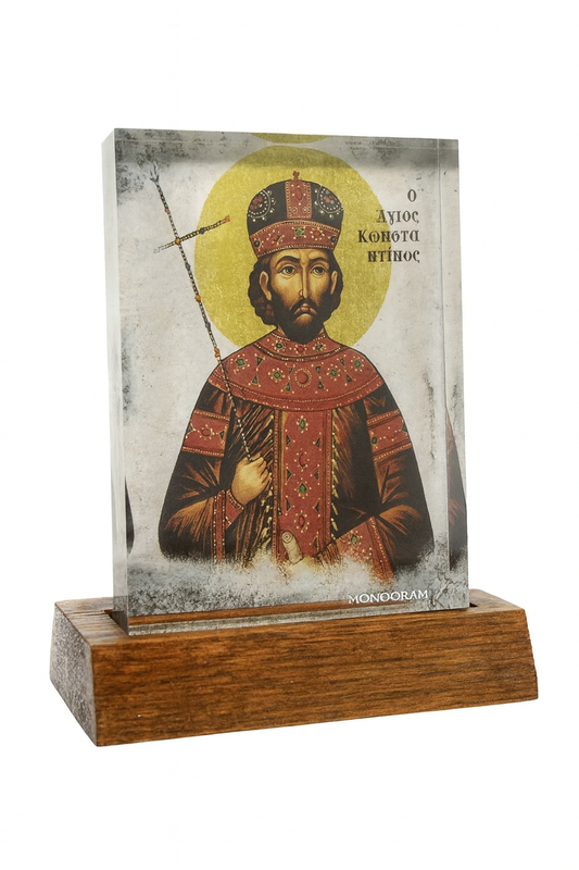 Icon of Saint Constantine the Great (Ο Άγιος Κωνσταντίνος).