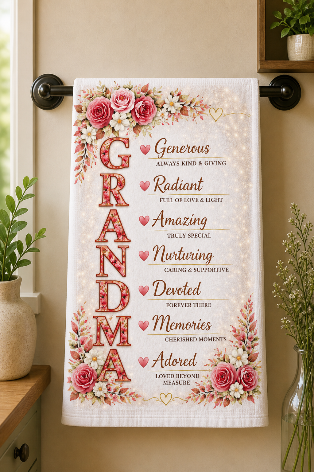 Mother's Day Tea Towels 50x70
