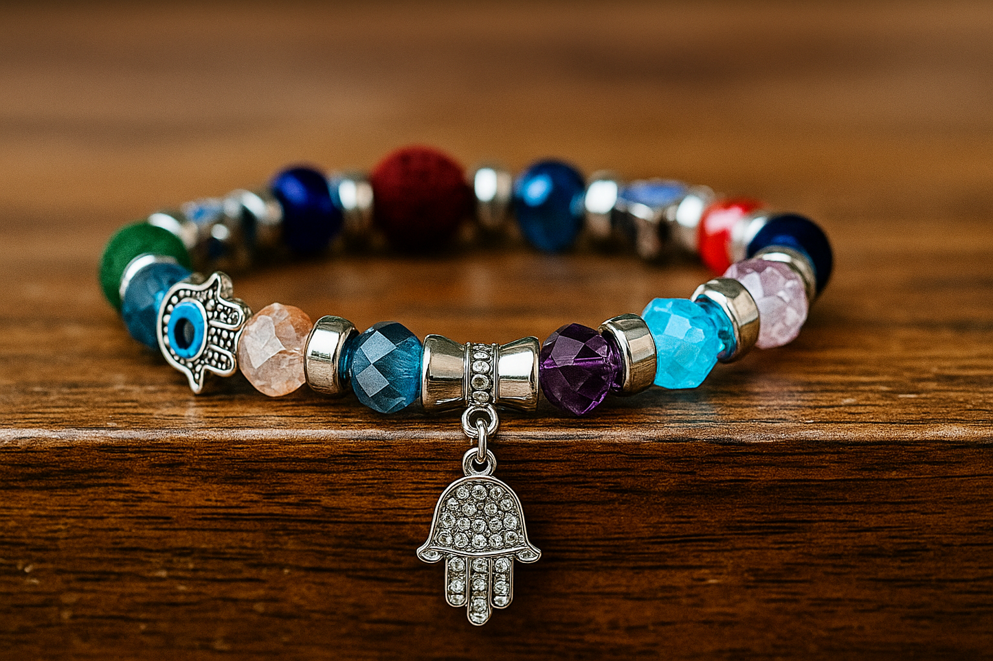 Womens Evil Eye Beaded Bracelets