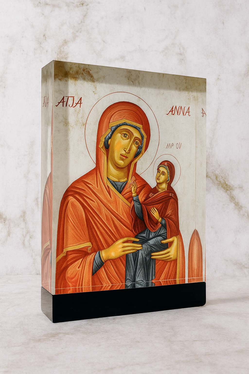 Saint Anna with the Virgin Mary Icon / Εικόνα Αγίας Άννας με την Παναγία