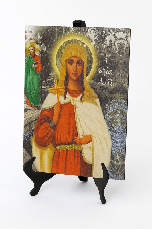 Saint Lydia of Thyatira Icon / Εικόνα Αγίας Λυδίας των Θυατείρων