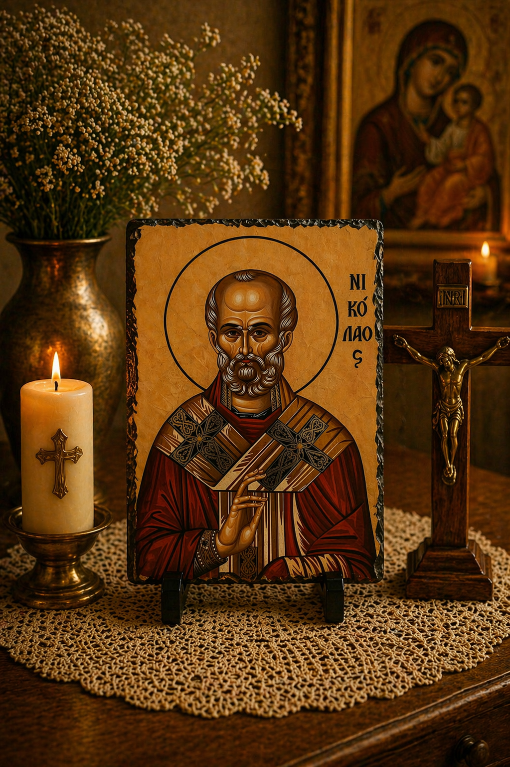 Orthodox Icon of Saint Nicholas