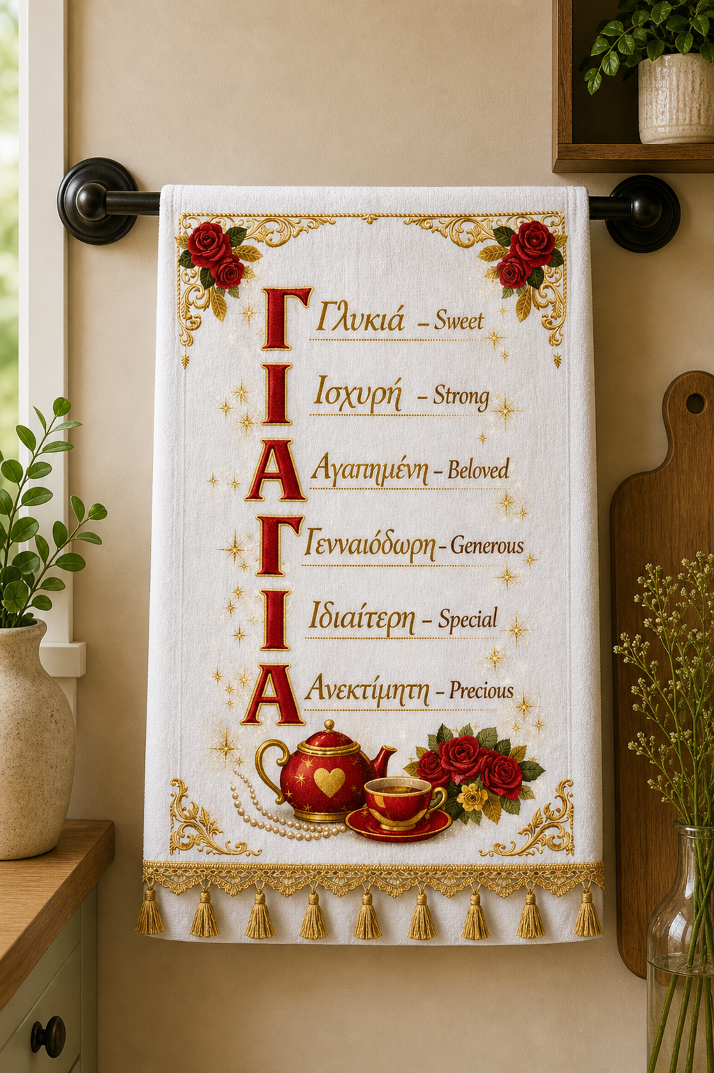 Mother's Day Tea Towels 50x70