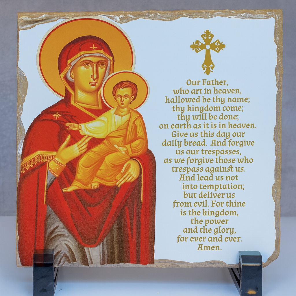 Panagia Icon Plaque