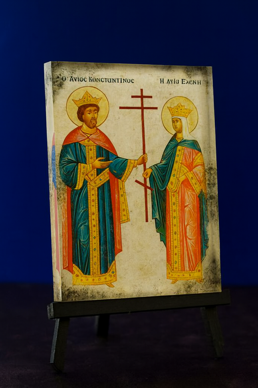 Saints Constantine and Helen (Ὁ Ἅγιος Κωνσταντῖνος & Ἡ Ἁγία Ἑλένη)