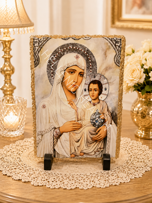 Virgin Mary & Christ Child Orthodox CODE (O17)