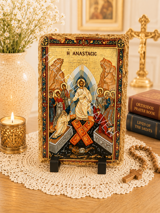 Resurrection of Christ (Anastasis) Orthodox Icon CODE (O20)