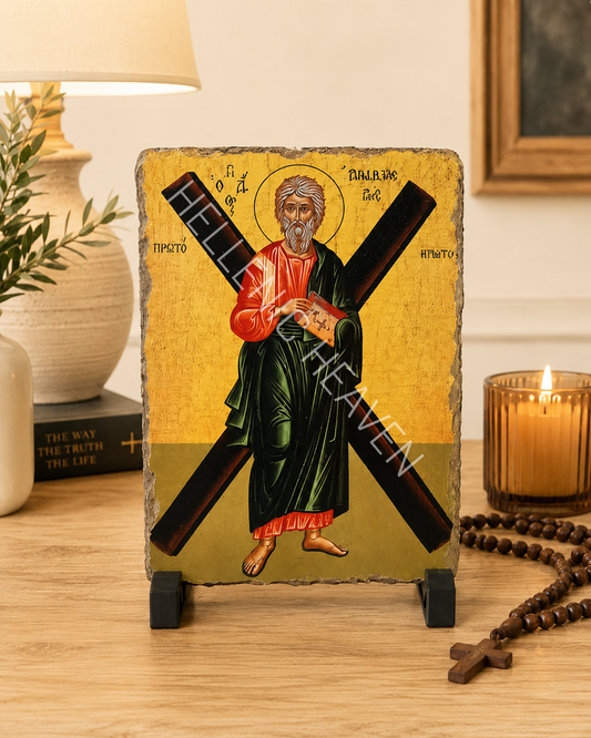 Saint Andrew Orthodox Icon CODE (O8)