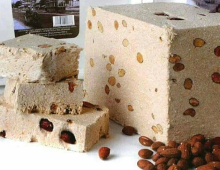 Kosmidi Gavrili  Halva Classic (Vanilla) with Almonds 450g