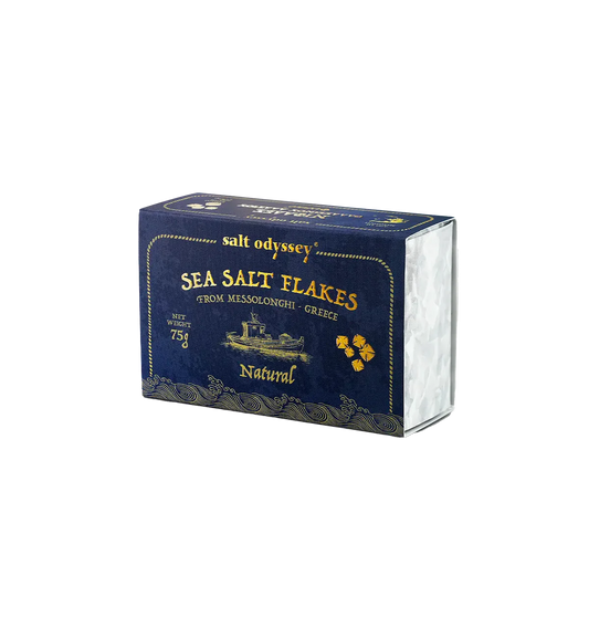 Salt Odyssey  Natural Sea Salt Flakes 75g