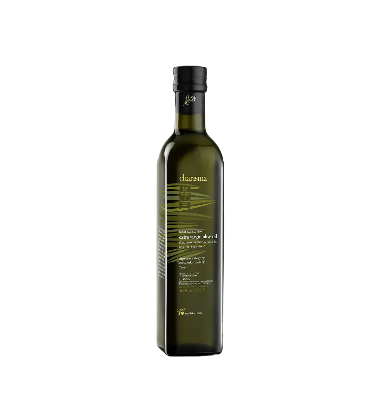 Vassilakis  Charisma Extra Virgin Olive Oil 500ml