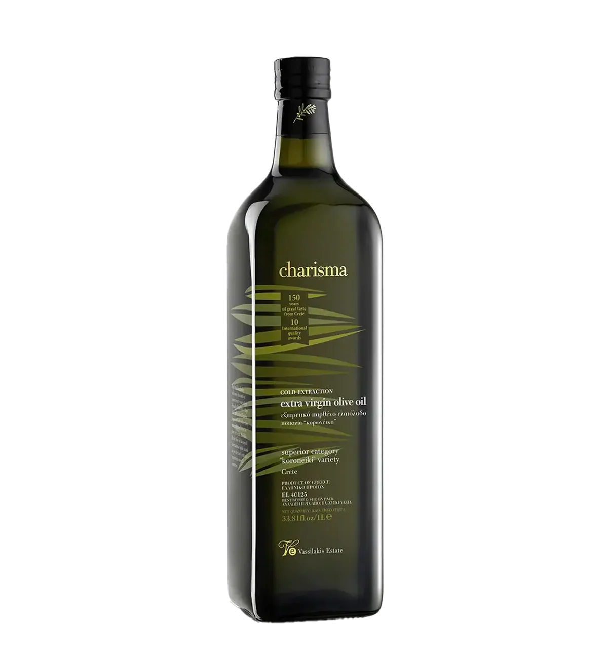 Vassilakis  Charisma Extra Virgin Olive Oil 1lt