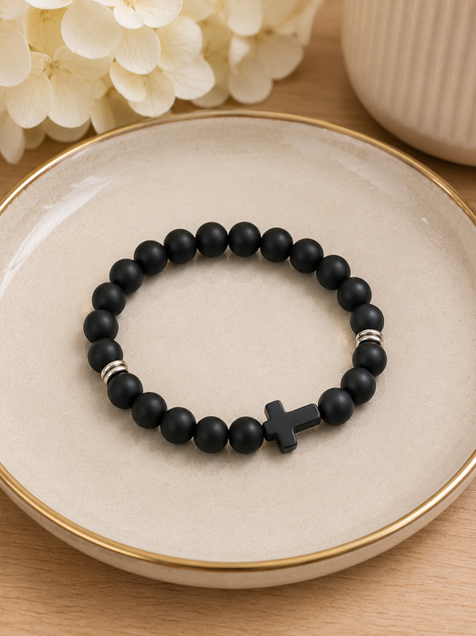 Cross Bead Bracelet ( B 34 )