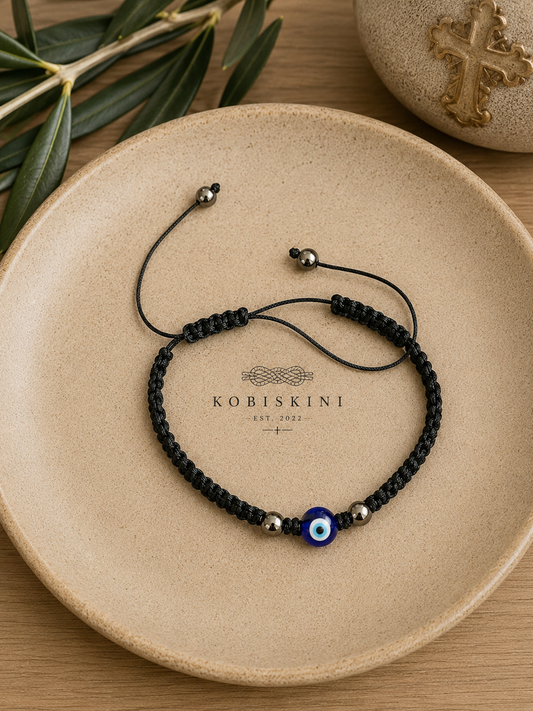 Handmade Orthodox Komboskini Evil Eye Bracelet (K 14)