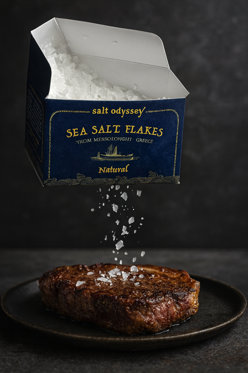 Salt Odyssey  Natural Sea Salt Flakes 75g